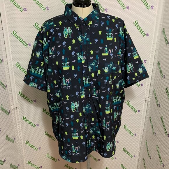 RSVLTS Other - RSVLTS Shirt Disney Haunted Mansion Grim Grinning Graveyard Halloween Mens 2XL